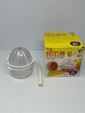 Emson Citrus Express Fruit Slicer Juicer As Seen On TV Kitchen Gadget P2